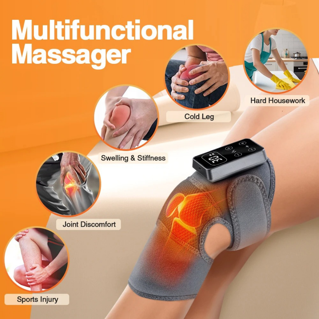 Heated Knee Massager with Vibration