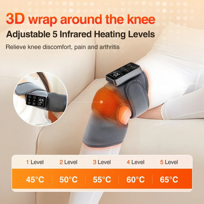 Heated Knee Massager with Vibration