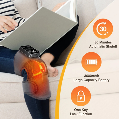 Heated Knee Massager with Vibration