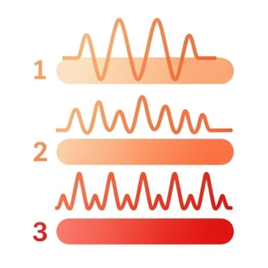 3 Niveles de Vibración